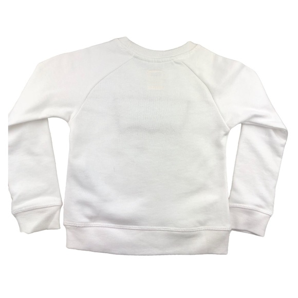 NWT LEVI’S Girls Chenille Batwing Crewneck Sweatshirt | Size 3T - Picture 3 of 7